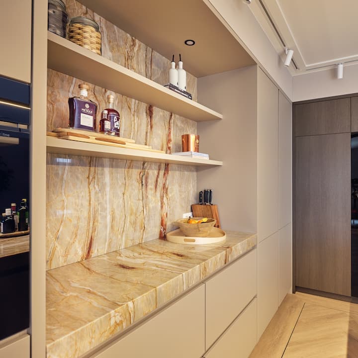 Koffiecorner in de keuken