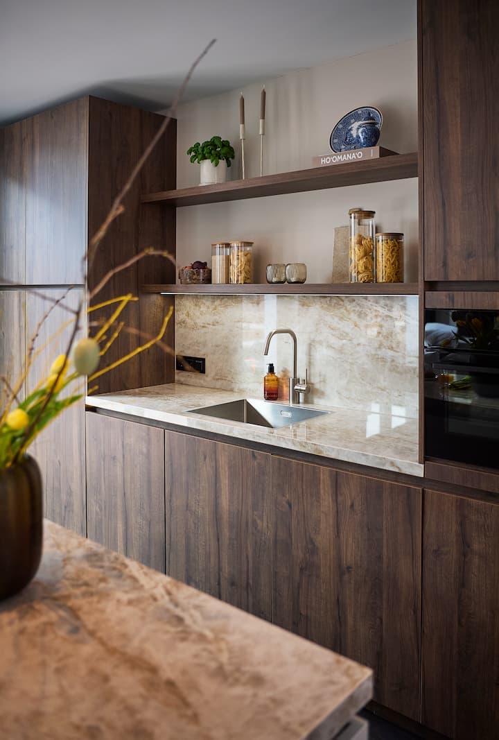 Koffiehoek in de keuken