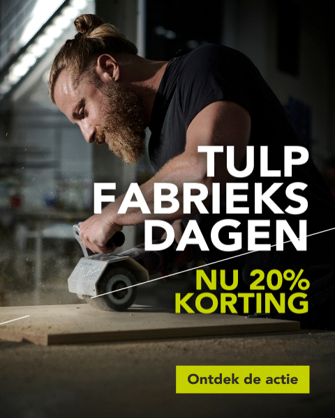 Fabrieksdagen actie 20% korting_mobiel
