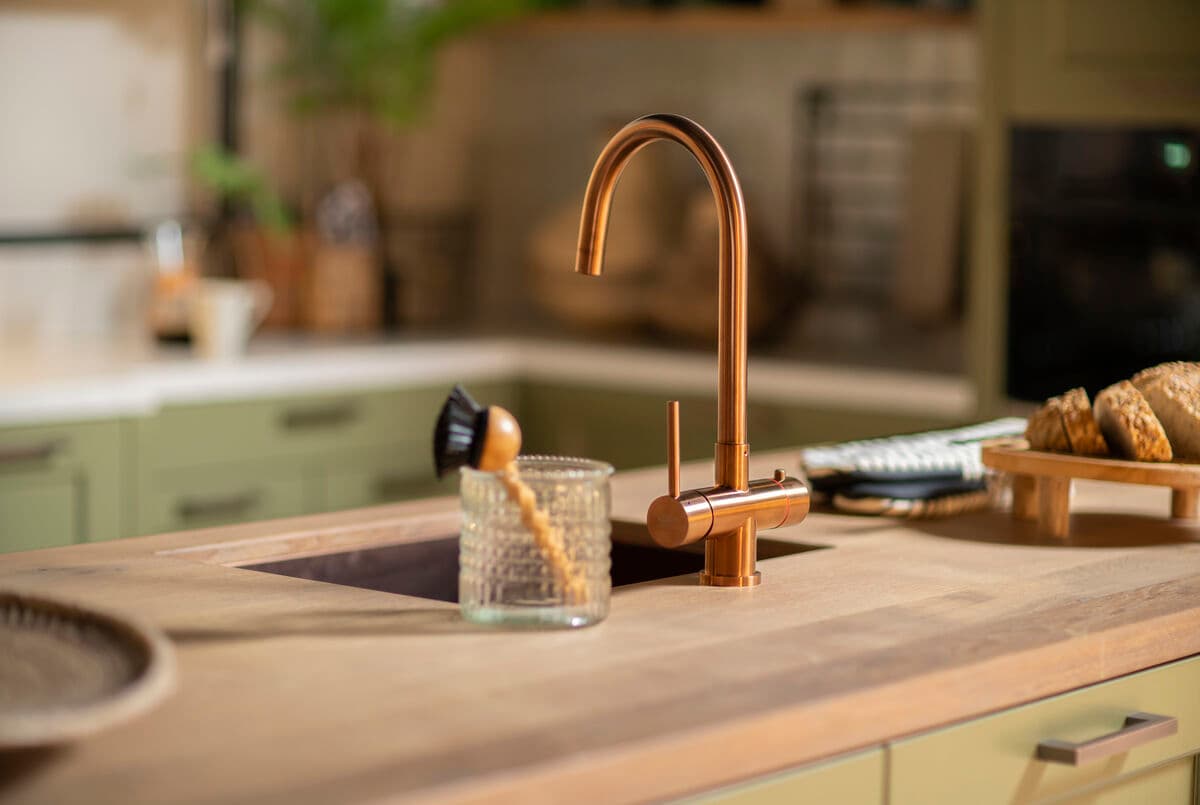 Houten aanrechtblad