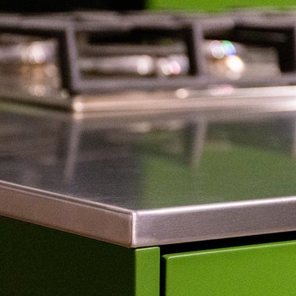 Randafwerking RVS werkblad