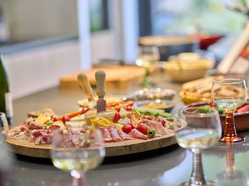 Tapasplank-in-keuken