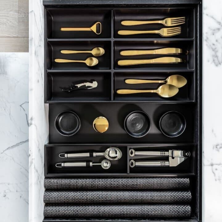 Hoe deel ik mijn nieuwe keuken in?