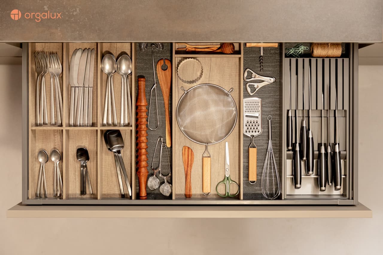 Hoe deel ik mijn nieuwe keuken in?