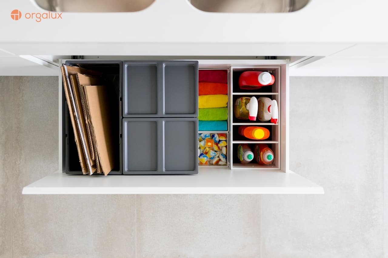 Hoe deel ik mijn nieuwe keuken in?