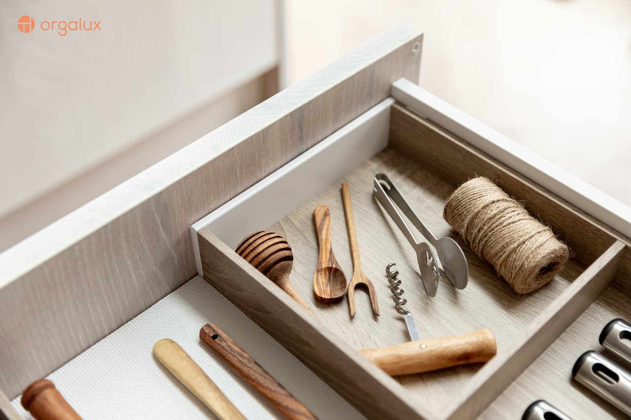 Hoe deel ik mijn nieuwe keuken in?