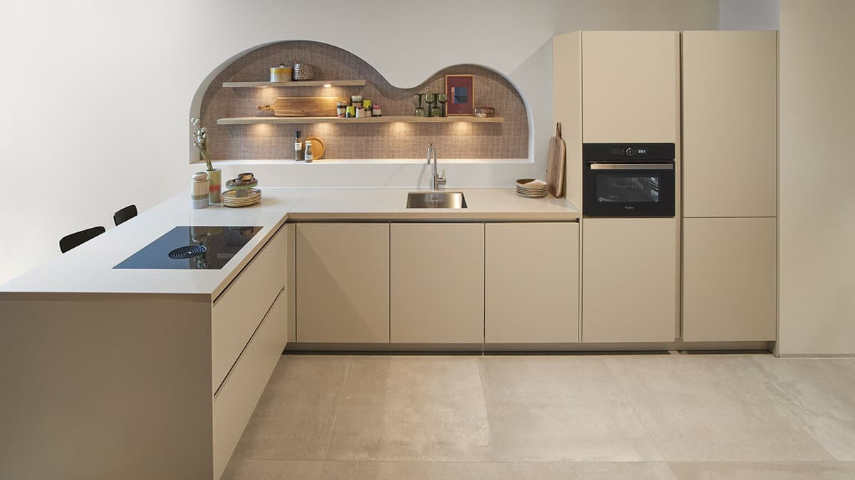 Het plaatsen van de keuken