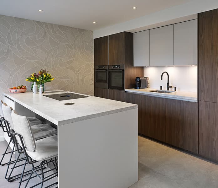 Keukens met schiereiland