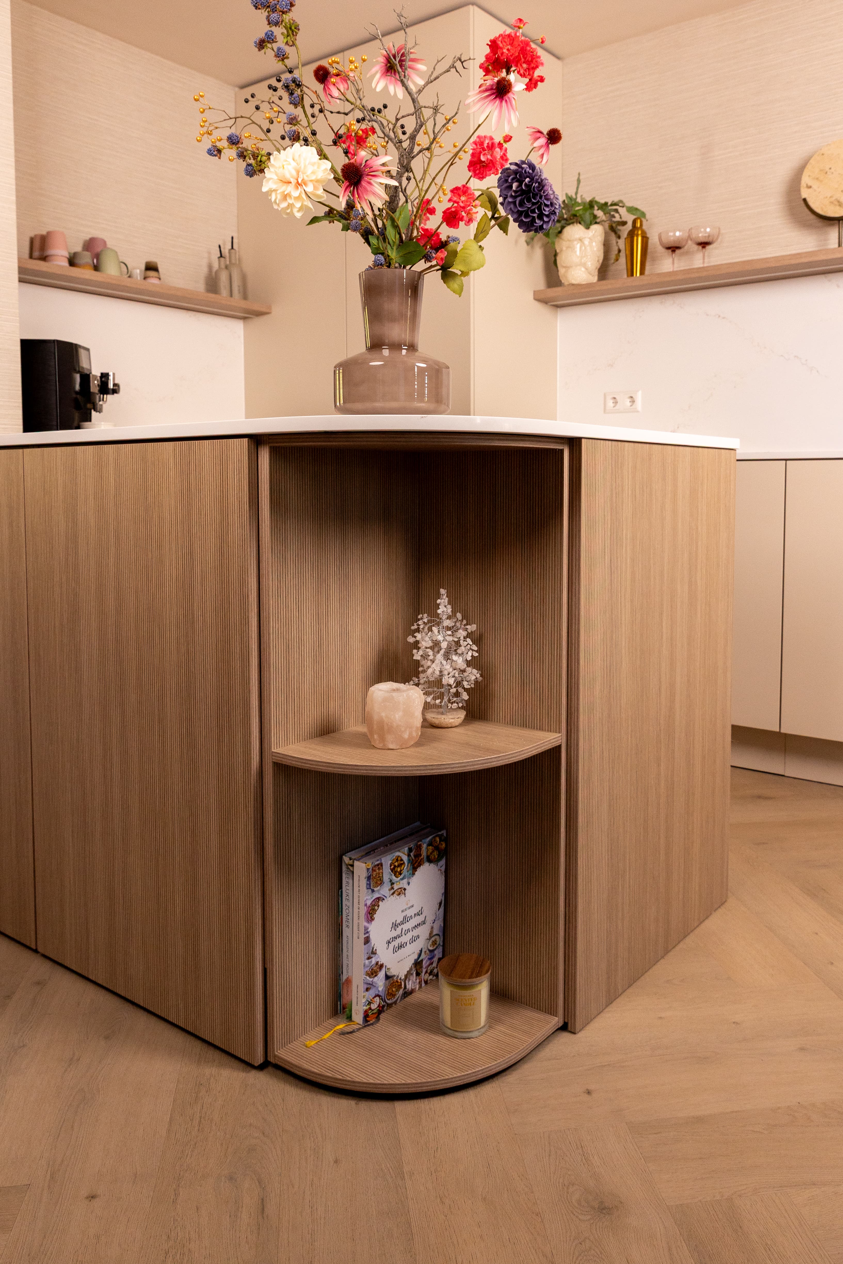 Opbergruimte in de keuken