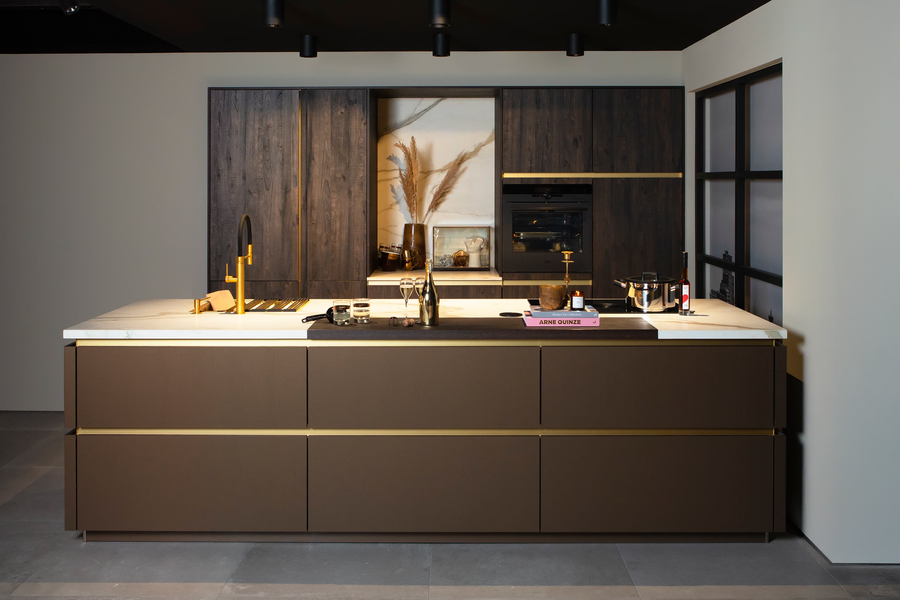Bronzen Hotel Chique keuken