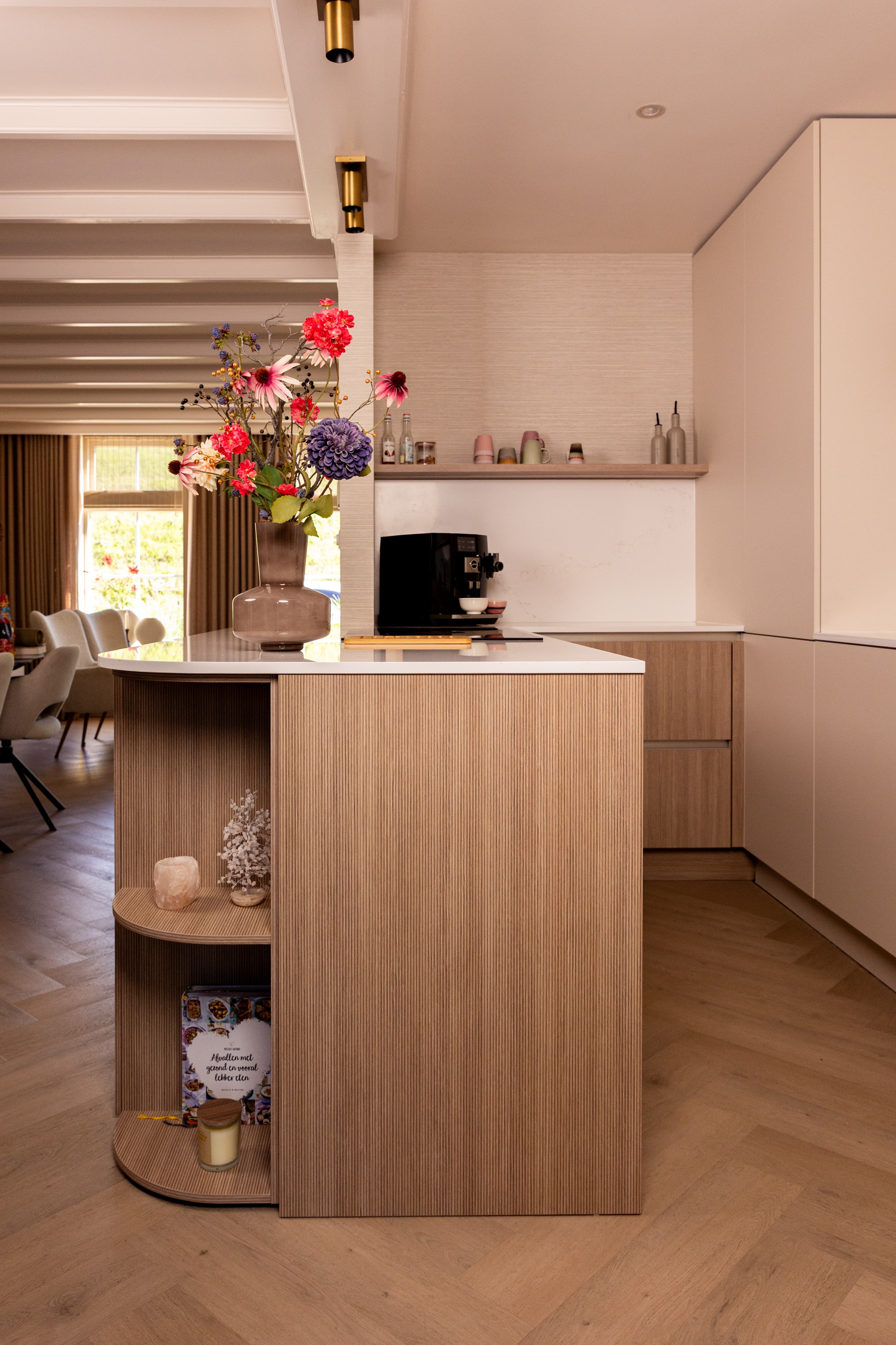 Beige keuken
