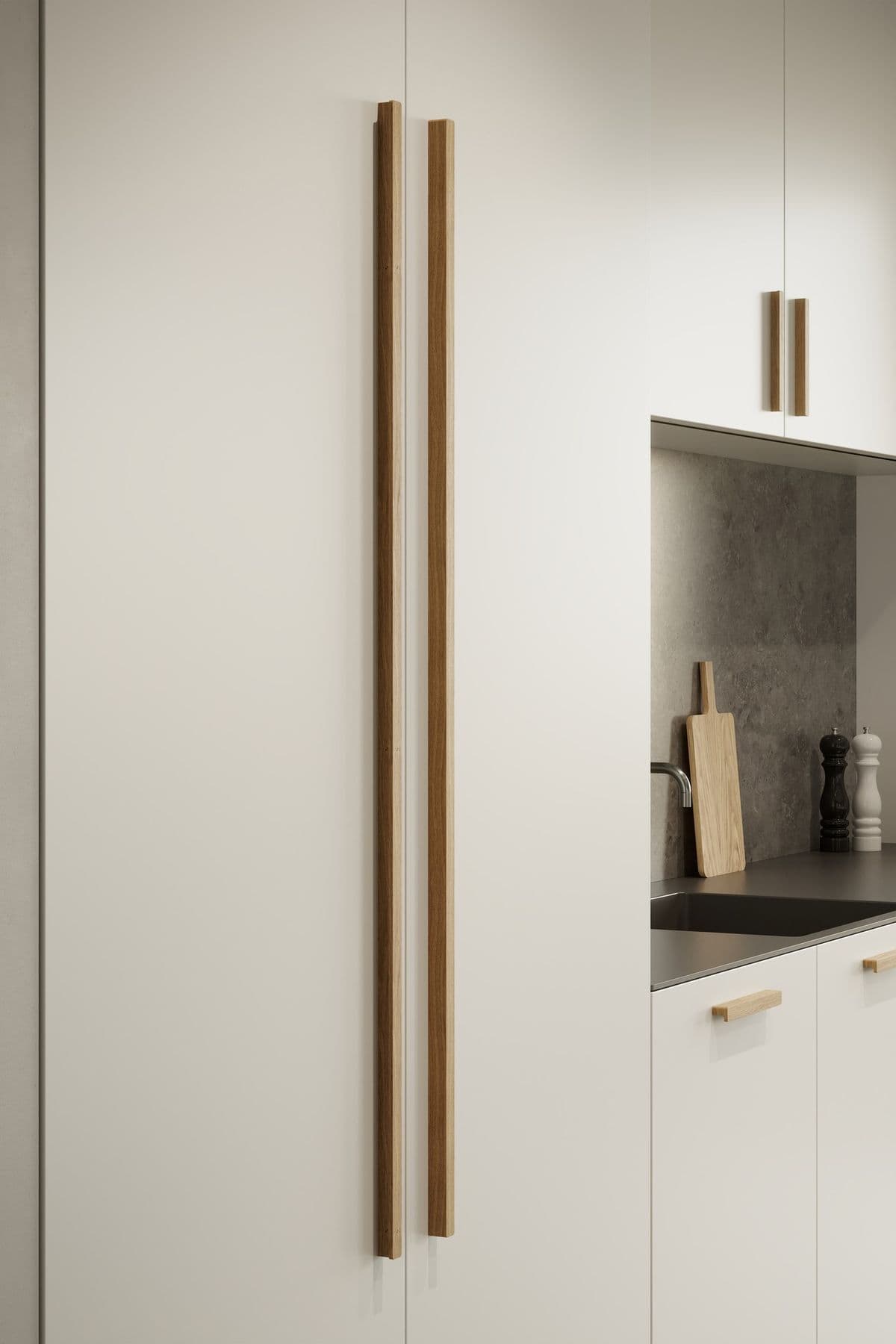 Grepen 2.jpg Beige keuken met brede grepen
