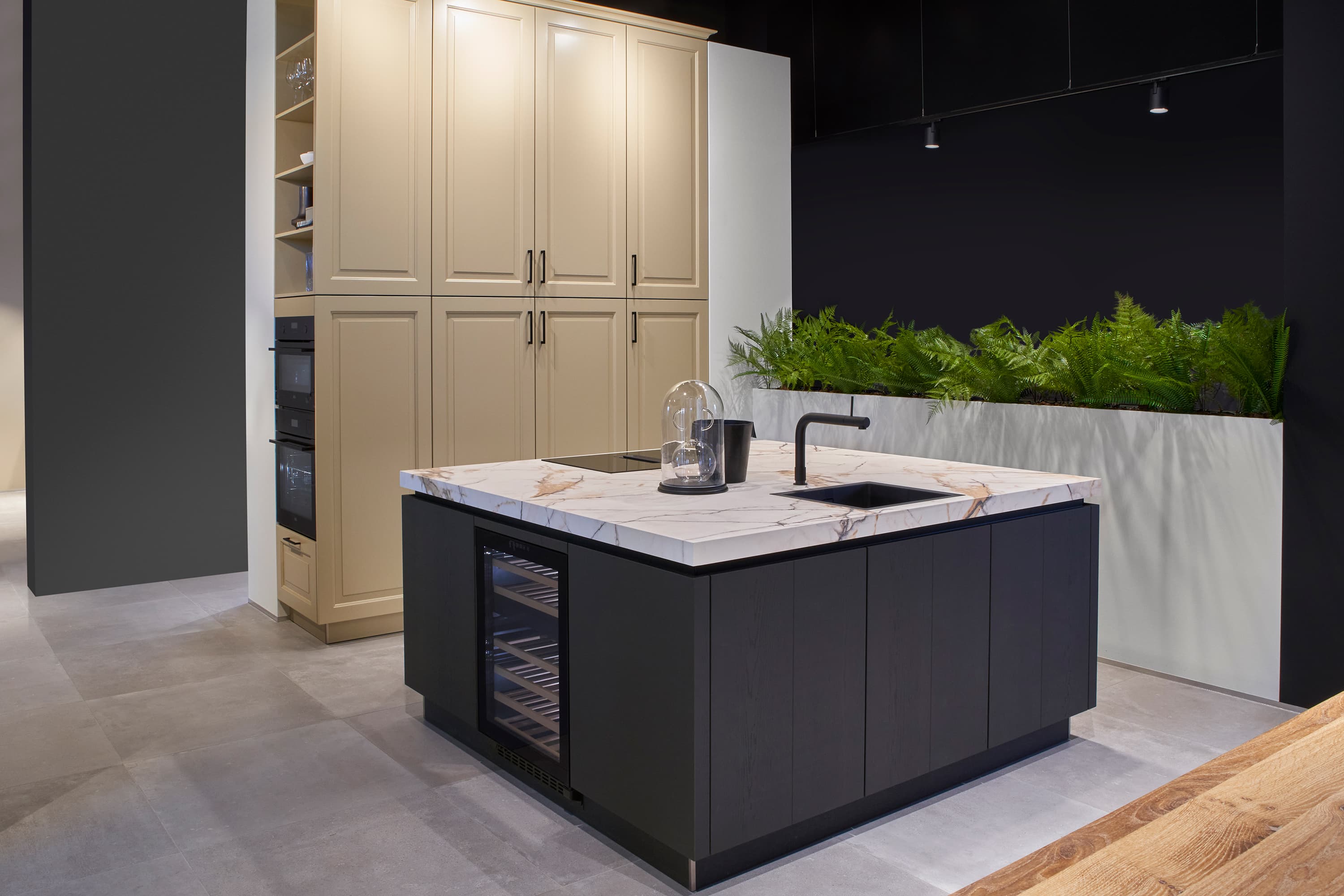 Moderne eilandkeuken