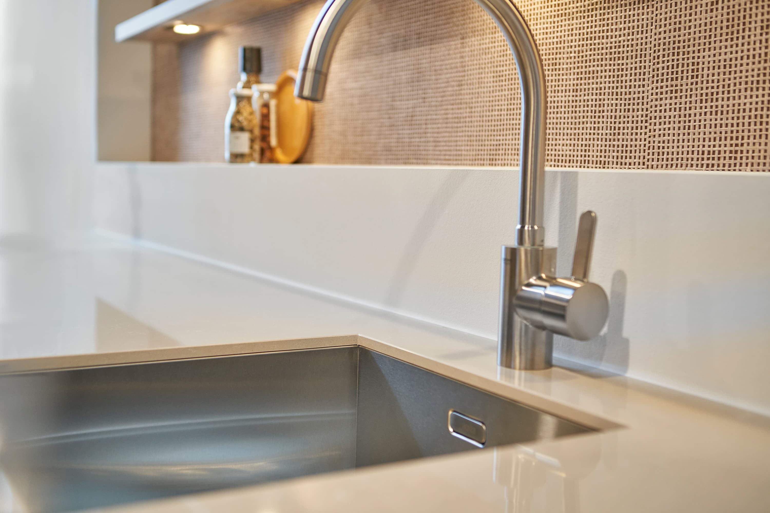 RVS onderbouw spoelbak